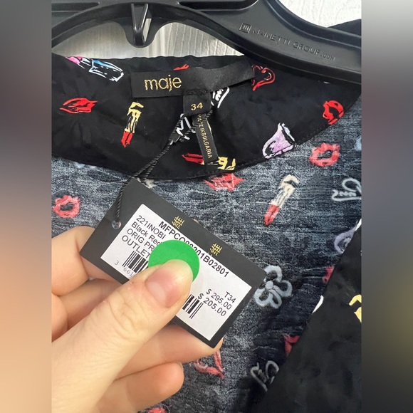 Inobi Jacquard Printed Romper - Picture 4 of 4